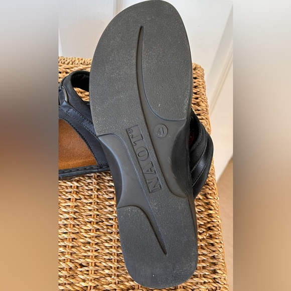 Naot Brand Women’s Leather Slides Black Size EU 41‎ - Picture 8 of 12